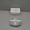 BESARME 20 Pack 6.3" x 5.9" x 2.8" Clear Gift Bags with Handle, Reusable Plastic Small Gift Bags for Valentine's Day Party Favors Wedding Birthday