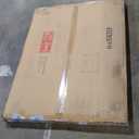 Farmhouse Bathroom Mirror, 48x36 Inch Black Vanity Mirror for Wall, Wood Framed Rustic Mirror Rectangular Wall Decor Mirrors for Entryway Living Room Bedroom