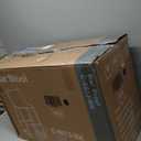 DUMOS 26 Inch Counter Height Bar Stools Set of 4, Modern Faux Leather High Barstools with Back and Metal Leg, Bar Chairs for Kitchen lsland, Black