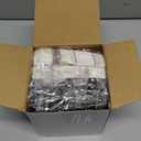 Janlaugh 200 Pcs Christmas Paper Napkins Disposable Snowman Cocktail Napkins Decoupage 2 Ply Snowflake Dinner Napkins Santa Beverage Napkins for Xmas Winter Table Decor(Black, Snowman)