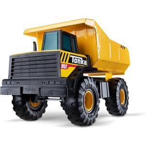 Tonka Steel Classics Mighty Dump Truck - Made with Steel & Sturdy Plastic, Yellow Toy Construction Truck, Boys and Girls, Kids, Toddlers, Ages 3+, 8 Zoll