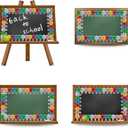 5 x 32.8ft Colorful Light Bulletin Board Border Y2K Light Bulb Die-Cut Border Trim for Motivational Chalkboard Decoration