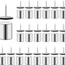 20 Sets Magnetic Pushpins, Magnet Thumbtack, Poster and Photo Hangers for Walls Bulletin Boards