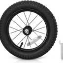 12/14/16/18/20 Inch Kids Bike Front Wheels Replacement with Solid Air Rubber Tire and Inner Tube, Bicycle Bike Wheels Don't Fit with Huffy Bike(13 Inch Wrench Included)