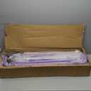 Gymnastic Bars for Kids with Adjustable Height, Folding Gymnastic Training Kip Bar, Expandable Horizontal Bar for Home (Purple with Mat)