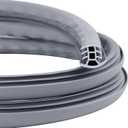 Flexible EPDM Rubber Strip (25 ft Long and 1 inch Wide) for Concrete Crack Repair and Replacement - Weather and Aging Resistant Expansion Joint Filler for Driveways and Sidewalks