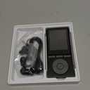 64GB MP3 Player with Bluetooth 5.3, Music Player with HiFi Sound for Sports Runners, 2.4" Screen MP3 Player Built in HD Speaker Voice Recorder FM Radio E-Book, Expanded Up to 128GB, Earphone Included (Black)