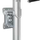 WEIZE Trailer Jack, Heavy Duty Swivel Boat Trailer Jack with Dual Wheels, 2000 lbs, 14" Lift