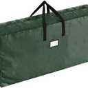 Christmas Tree Storage Bag - Storage Bags for 9FT Disassembled Artificial Trees, Seasonal Decor, Packing, Moving, and Home Organizer by Elf Stor (Green)