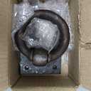 The Metal Magician Black Antique Cast Iron Door Knocker  Black 2