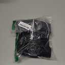 Halloween Kids Referee Costume Set White Black Stripe Umpire Jersey Overturned Collar Referee Shirt Stainless Steel Whistle with Lanyard Hat for Basketball Football Soccer (X-Large)