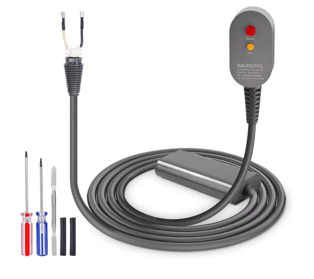 Hair Styler Power Charger Cable Replacement Compatible with Dyson Airwrap Styler Power Cord Cable Adapter Plug Accessories, 110V Curler Power Cord Cable Line Set, Hair Styler Power Cord Charger Cable