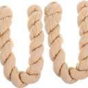 OUNONA 14 Pcs Style Decorative Table Runner Elegant Cheesecloth Table Runner For Weddings Parties Lightweight And Versatile For Various Occasions (Beige)