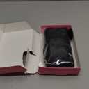 Curly Clip In Hair Extensions, 4PCS 20 Inch Natural Black Extensions Clip Ins, Lace Weft Short Curly Invisible Natural Hairpieces for Women