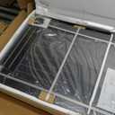 Royxen Bearded Dragon Tank, 31 Gallon Reptile Tank with Leg Stand,Built-in Lighting Reptile Enclosure, Tempered Glass Bearded Dragon Encloure for Chameleon (Black,24"x 16"x 16")