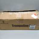 LANGXUN Universal Trampoline Repalcement Safety Pad, 8ft 10ft 12ft 14ft 15ft 16ft Waterproof Surround Spring Foam Cover for Round Frame (Black)