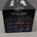 Fog Machine Halloween Outdoor, Smoke Machine with Disco Ball Lights, 600W Power and 3000CFM with 13 Colors LED Lights Wireless Remote Control, Perfect for Indoor, Parties, Halloween, Wedding, DJ Stage