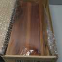 Tinamo Acacia Wooden Spice Rack Organizer for Cabinet - Spice Drawer Insert, Spice Organization for Cabinet, Seasoning Organizer, Spice Holder Pack of 4 (Acacia)