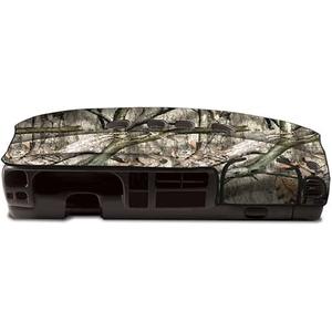 Skanda Dash Cover Mat Pad Custom Designed for Select Dodge Ram 3500 Dashboards: Velour Material, Mossy Oak Treestands
