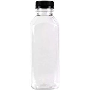 Blue Sky Clear Disposable Plastic Bottles with Lids - (1 Count) 32 oz Multipurpose Serveware Containers for Parties, Events & Everyday Use