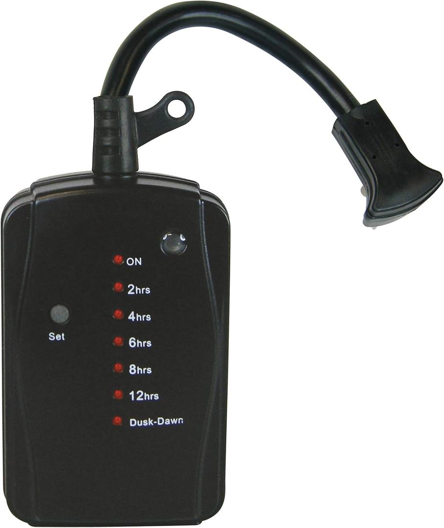 Prime Wire & Cable TNOLED02 2-Outlet LED Countdown Pigtail