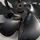 Tomersun Wood Stove Fan Heat Powered 8-Blade Stove Fan, Fireplace Fan for Wood Burning Stove/Pellet/Log Burner, w/Stove Accessories Thermometer & Aroma Pod