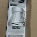 TCL 52" Modern Ceiling Fan with Lights, 5 Blades, 6 Speeds DC Reversible, Dimmable, White Flush Mount for Bedroom, Living Room and Garage