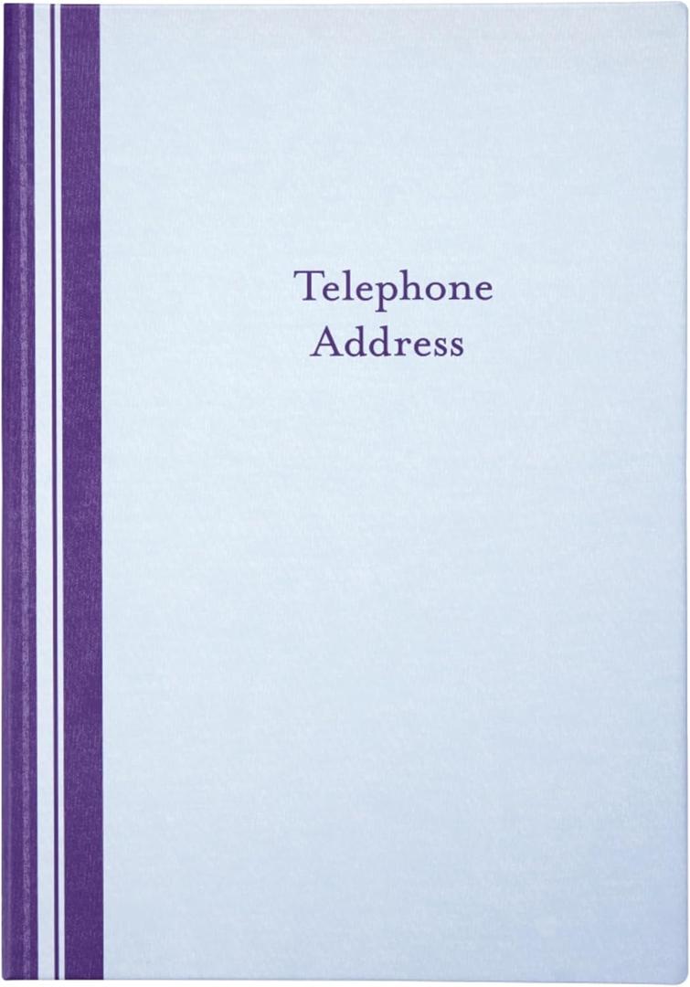 Office Depot Fashion Ringbound Telephone/Address Book, 7 7/16in. x 9 3/16, N20107723