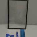 Tablet Front Glass Screen Replacement with OCA Adhesive for Samsung Galaxy Tab A8 10.5 (2021) SM-X200 Black 10.5"