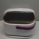 Portable Washing Machine, 15L Mini Washing Machine with Spin Basket & 3 Cleaning Modes for Small Clothes,Foldable Mini Washer for Apartments, Dorms, Camping (Purple)