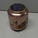 Solar Lanterns Garden Decor, Solar Light Outdoor Waterproof, Hummingbird Hanging Lantern Lights for Women Mom Grandma, Yard Decorations Lanterns for Yard, Patio, Backyard, Porch (Warm yellow - Hummingbird)