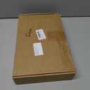 Poen 4 Pairs Toddler Ice Skates, Kids Adjustable Double Runner Ice Skates with Hook and Loop Fastener Straps, Black Toddler Skating Shoes Double Blade for Winter Kids Training Shoes Beginner Youth