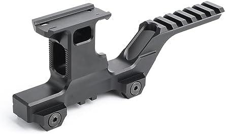 NECARL Tactical Group Type HY Mount Red Dot Riser Mount Laser Combo Adapter Mount Base Picatinny Rail Riser Scope Mount for T1 T2 Optic Scope Sight Holographic