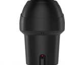 GarveeTech Garbage Disposal 3/4 HP, Continuous Feed Food Waste Disposer with Air Switch & Flange Seal, Stainless Steel Garbage Disposer, Compact Food Waste Grinder for Kitchen Sink, Black