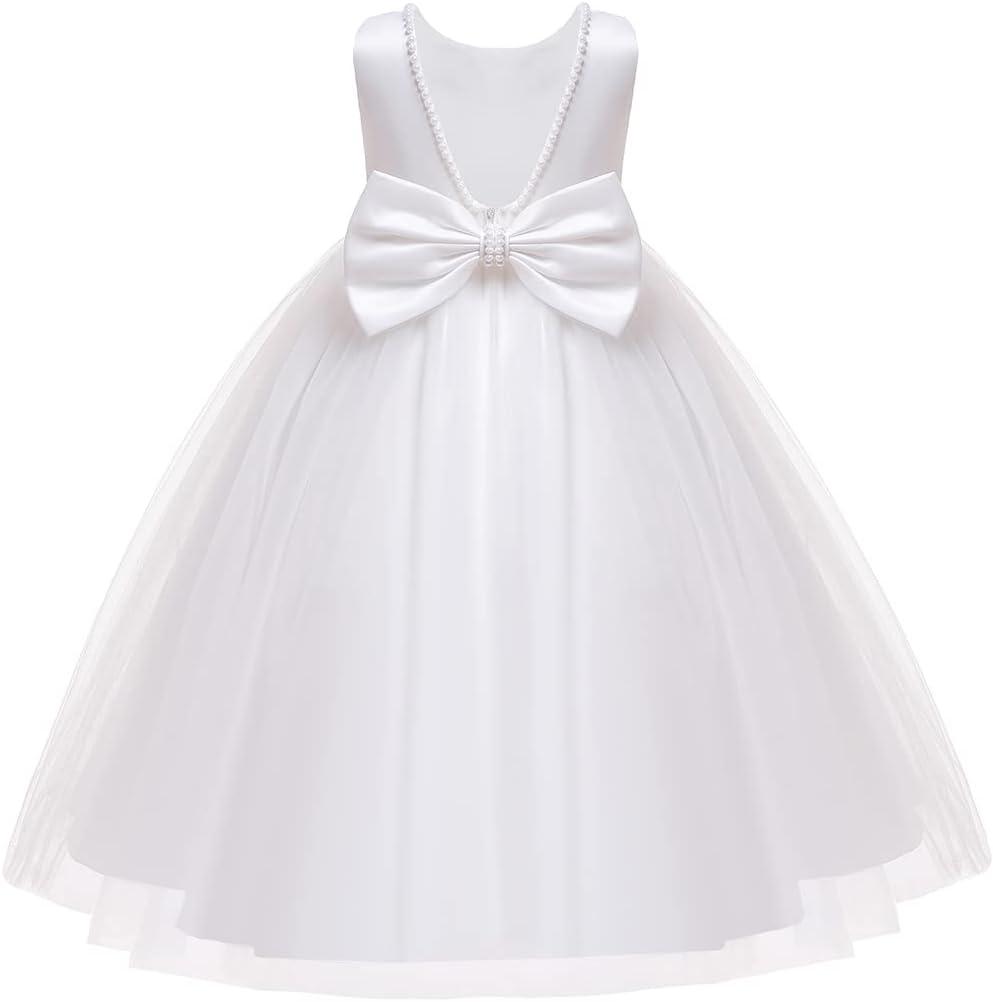 Jup'Elle Baby Girl Dresses Pageant Party Wedding Flower Girl Dress, 4Y