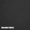 BONZER Outdoor Waterproof Curtains for Patio Privacy Grommet Light Filtering Outside Curtains for Gazebo, Porch, Pergola, Pavilion, 1 Panel, 54W x 84L inch, Charcoal
