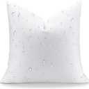 Artscope 24x24 Outdoor Pillow Inserts, Synthetic Down Waterproof Throw Pillow Inserts, Soft Decorative Outdoor Pillows for Couch Sofa Bed Patio Furniture