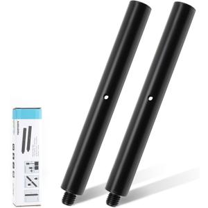 Vondynote 11 inch Extended Pole Subwoofer Pole M20 Speaker Mount Pole with 35mm Mount, Black