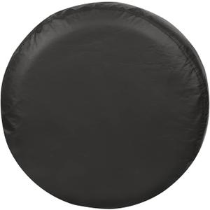 Explore Land 26-27.75 inch Spare Tire Cover Fit Trailer, RV, SUV, Truck, Tough Tire Wheel Soft Cover, Black
