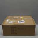 Calmootey Portable Closet Organizers, Clothing Storage, Wardrobe with 6 Shelves and Hanging Rod, Non-Woven Fabric Cover with 4 Side Pockets, Ash Grey