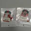 Pack of 2, Remembrance Cardinal Memorial Ornament Christmas 2024, Loss of Loved One Sympathy Gift, Condolences Gift, Christmas from Heaven, Cardinal Memorial Gifts for Loss of Dad Mom Grandma Pet Wood 2 Layers