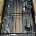 M MZG 1000 lbs 4 Tier Shelf Metal Storage Shelves Wire Rack Closet Organizers with PP Board for Garage Kitchen Bathroom Laundry Black 11.8" D x 21.7" W x 39.5" H