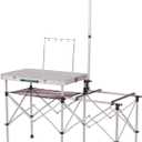 Coleman Pack-Away Portable Camp Kitchen, Outdoor Folding Kitchen with Food Prep Area, Great for Camping, Tailgating, Grilling & More, 56 x 21.3 x 66.1 inches
