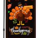 4 x Thanksgiving Garden Flag,Happy Thanksgiving Flags 12 x 18 Inch House Flag Double-Sided 2 Layer Turkey House Flag For Decoration