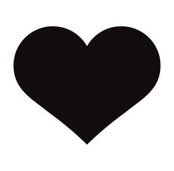 Heart Shaped Placemats 12ct (Red)