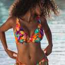 Freya Swim Women's Sun Haze Underwire High Apex Bikini Top (28E, Mandarin)