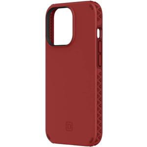 Incipio Grip Case for iPhone 13 Pro (6.1-Inch)  MagSafe Compatible Slim Protective Case with 14ft Drop Protection, Scratch-Resistant Finish, Textured Anti-Slip Grip - Red