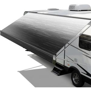 RV Awning Fabric Replacement 18FT(Fabric 17'2") Black Fade