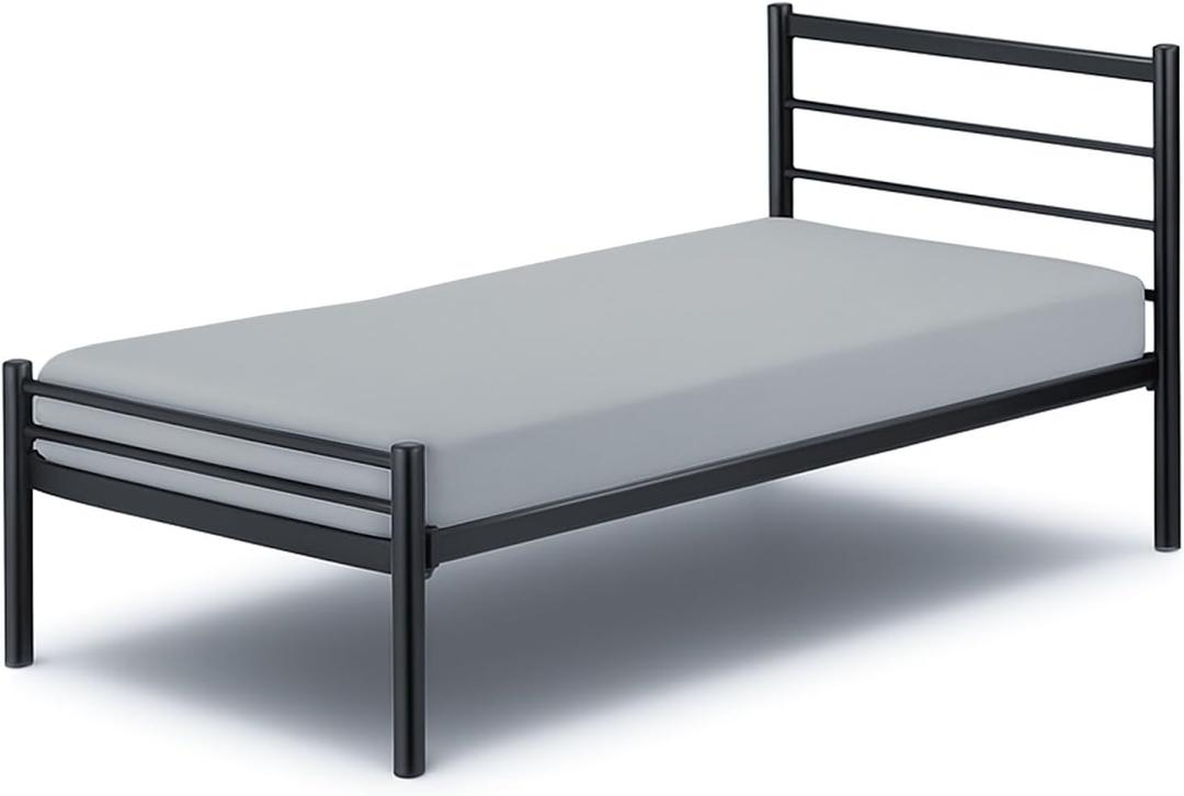 Cottington Lane Cot Fitted Sheet 25 x 75, 100% Brushed Microfiber, 1 PC Cot Size Bottom Sheet Only, Perfect for Narrow Twin, Camp Bunk, Army Cots, Trifold Mattress, Guest Bed Replacement, Light Grey