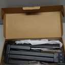 LED Desk Lamp for Office Home, Height Adjustable Architect Desk Light with USB Adapter, Stepless Dimming Desk Lamp Light for Reading, Study, Workbench (Black)